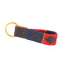 Rydale Askwith Leather Loop Polo Key Ring - Navy/Red/Gold