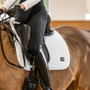 White Woof Wear Elite Comfort Mesh Dressage Saddle Pad