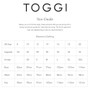 Toggi Ladies Albion Half Zip Fleece Size Guide