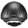 Uvex Exxential III Mips Riding Hat - Black Front