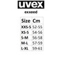 Uvex Exxeed Blaze Riding Hat - Size Guide