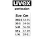 Uvex Perfexxion III Shiny Riding Hat - Size Guide