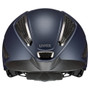 Uvex Perfexxion III Chrome Riding Hat - Navy