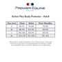 Premier Equine Action Flex Body Protector - Size Guide