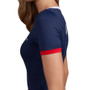Premier Equine  Ladies Prospero T-Shirt - Navy - Sleeve