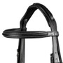Premier Equine Pro Elevator Padded Browband - Black