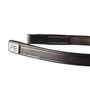 Premier Equine Plain Hunter Browband - Dark Havana