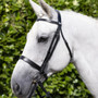 Premier Equine Plain Hunter Browband - Black