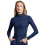 Premier Equine Ladies Prospero Long Sleeve Training Top - Navy - Front