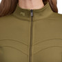 Premier Equine Ladies Prospero Slimline Jacket - Olive - Zip