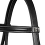 Premier Equine Raised Jump Bridle Browband - Black