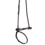 Premier Equine Raised Jump Bridle Noseband - Dark Havana
