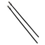 Premier Equine European Leather Spur Straps - Black