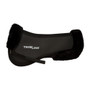 ThinLine Trifecta Half Pad with Sheepskin Rolls - Black/Black