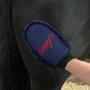 Smart Grooming Quilted Grooming Mitt - Navy
