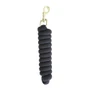 KM Elite 7ft Double Braided Cotton Leadrope - Black