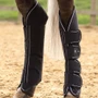 Premier Equine Barrasso Travel Boots - Black - Hind Boots