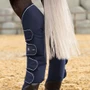 Premier Equine Barrasso Travel Boots - Navy - Hind Boots