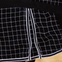 Premiere Equine Barrasso Waffle Cooler Rug - Black - Shoulder Gusset