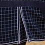 Premiere Equine Barrasso Waffle Cooler Rug - Navy - Shoulder Gusset
