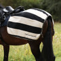 Premier Equine Vellus Fleece Quarter Sheet - Black/White
