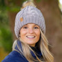 Woof Wear Ladies Cable Knit Beanie Stone