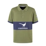 Rydale Boys Byland II Polo Shirt - Olive/Navy