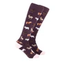 Rydale Kids Animal Welly Socks - Shetland/Dark Berry