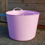 Red Gorilla Large Flexible 38 Litre Tub - Soft Pink