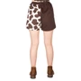 Rydale Ladies Quartered Cotton Cow Shorts - Back