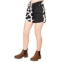 Rydale Ladies Quartered Cotton Cow Shorts - Black