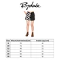 Rydale Ladies Quartered Cotton Cow Shorts - Size Guide