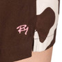 Rydale Ladies Quartered Cotton Cow Shorts - Logo