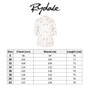Rydale Ladies Wistow Ruffled Short Sleeved Shirt - Size Guide