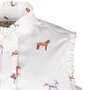 Rydale Ladies Wistow Ruffled Sleeveless Shirt - Collar