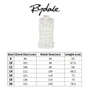 Rydale Ladies Foxholes Sleeveless Quarter Zip Top - Size Guide