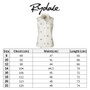 Rydale Ladies Wistow II Sleeveless Shirt with Collar - Size Guide
