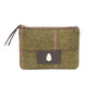 Rydale Ladies Helmsley Tweed Coin Purse - Dark Green Tweed