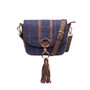 Rydale Ladies Helmsley Tweed Cross Body Bag - Navy Tweed