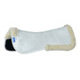 Weatherbeeta Memory Foam Comfort Fleece Edged Half Pad White