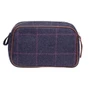 Rydale Large Tweed Makeup Bag - Back