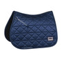 Weatherbeeta Satin Pro Air-Tec Euro Jump Shaped Saddle Pad - Navy