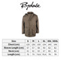 Rydale Mens Gembling Country Jacket - Size Guide