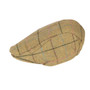 Rydale Unisex Tweed Flat Cap - Lovat Check