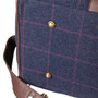 Rydale Tweed Overnight Bag - Bottom Studs