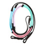 Dublin Pastel Rainbow Reins - Black
