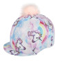 Elico Pony Lycra Hat Cover in Unicorn