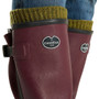 Logo on the Le Chameau Mens Vierzon Jersey Lined Wellies - Oxblood