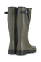 Le Chameau Mens Vierzon Jersey Lined Wellies - Vert Chameau - Back