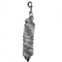 Woof Wear Contour Leadrope - Brushed Steel
